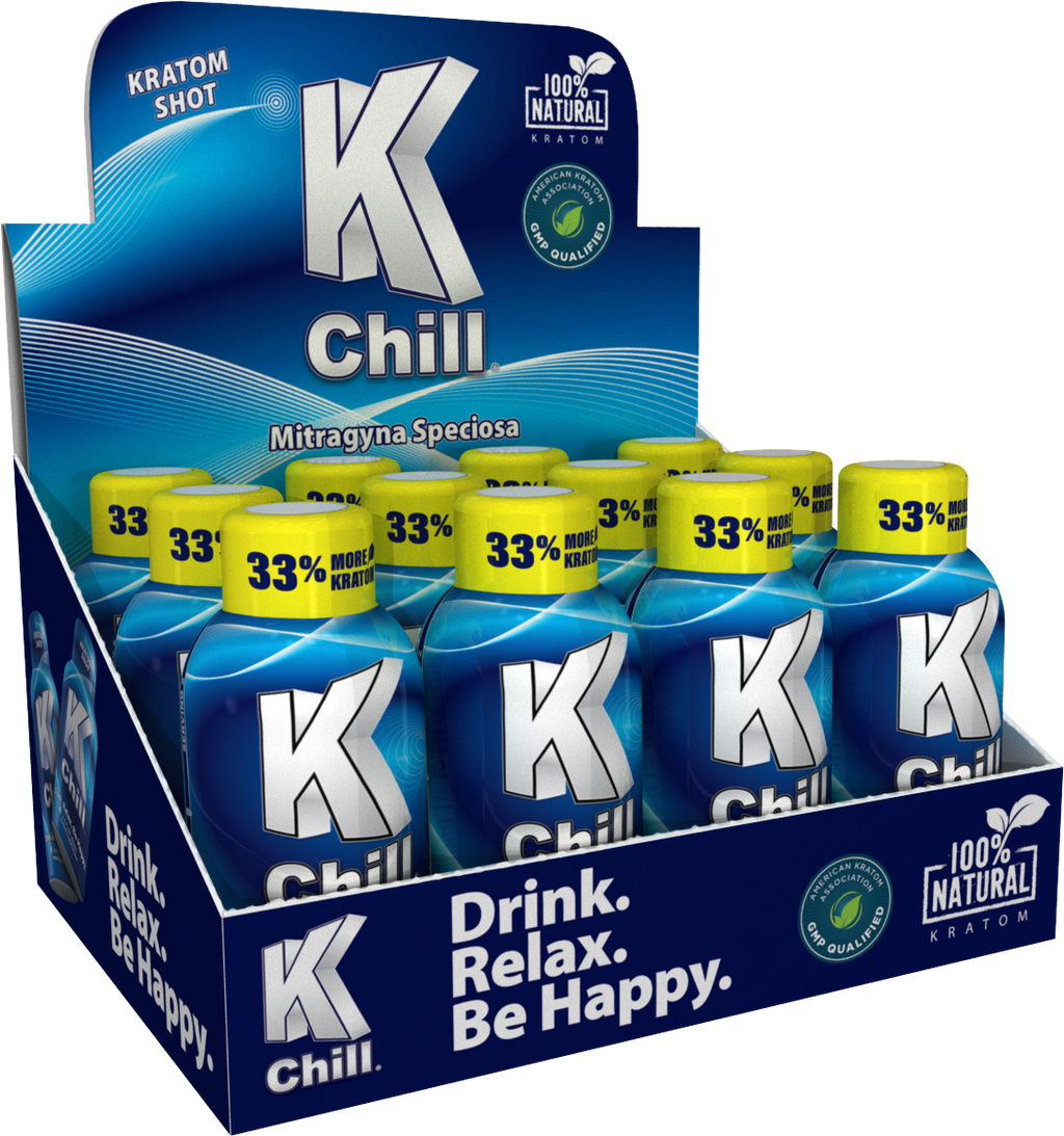 K-Chill Blue | #1 Selling Relaxation Shot! | Free Shipping – K