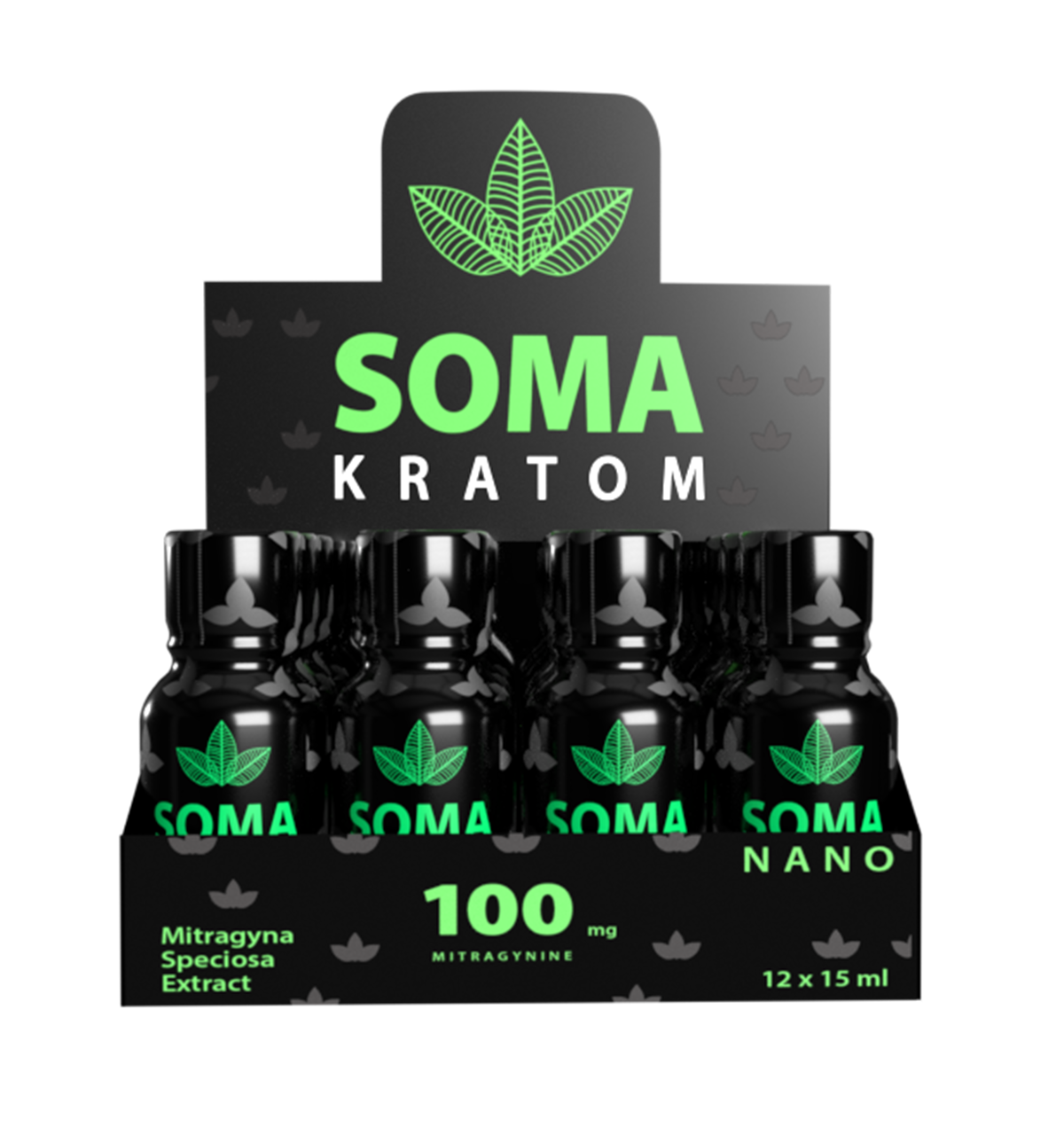 Soma 100 Kratom Extract 15ml. AS LOW AS $7.29 EACH! – K-Chill Direct