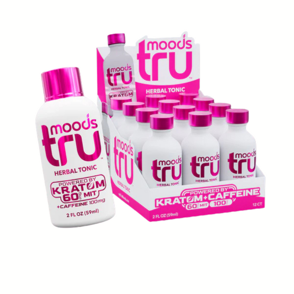 Tru Moods 2oz Kratom + Caffeine <br> AS LOW AS $4.72 EACH!