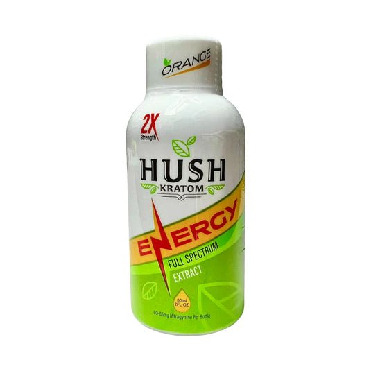 Hush Kratom 2oz Energy Shot - Progressive Discounts Available! - K-Chill Direct