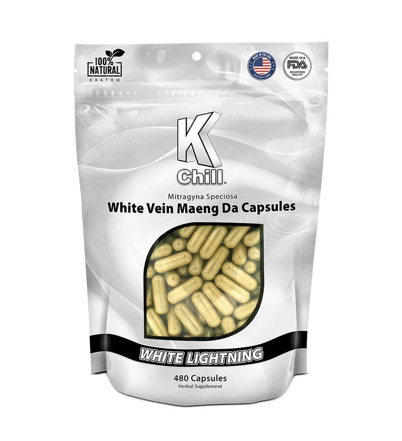 K-Chill White 480ct Caps. Progressive Discounts Available! - K-Chill Direct