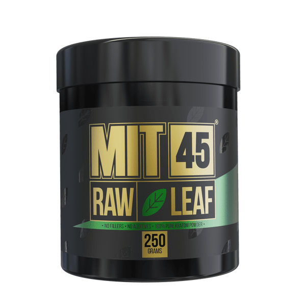 MIT45 Raw Green Leaf 250ct Capsules. Progressive Discounts Available! - K-Chill Direct